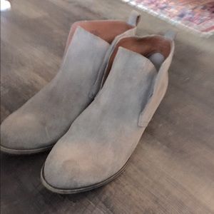 Lucky Brand suede boots good condition